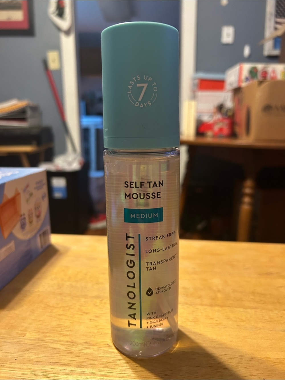 Tanologist Medium Self Tan Mousse – Teal Cap